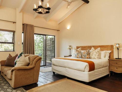 Area soggiorno di Bushbaby Valley Lodge