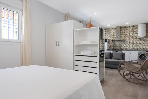 Postel nebo postele na pokoji v ubytování Casa de 10 - 2 Interior