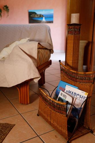 Postel nebo postele na pokoji v ubytování Le Terrazze
