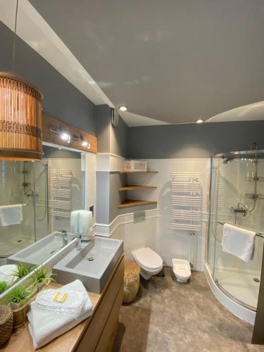 Kúpeľňa v ubytovaní Apartament Kamień i Morze
