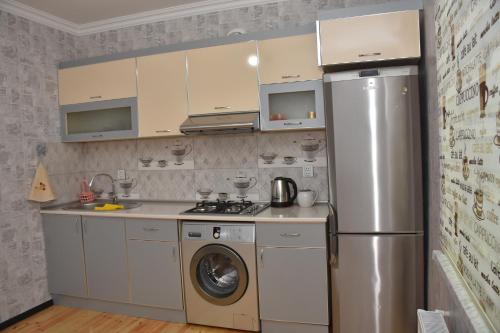 Dapur atau dapur kecil di Villa_Nihad
