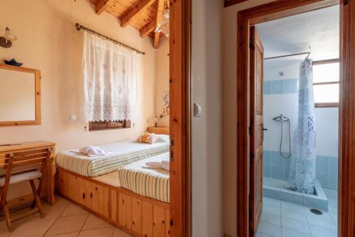 Koupelna v ubytování Villa Leleka