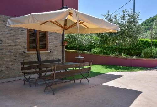 Αίθριο ή υπαίθριος χώρος στο B&B Villa Passero