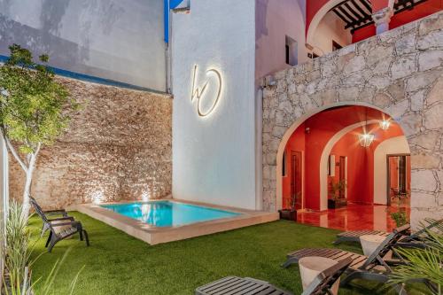 Bazén v ubytování Hotel HO Merida nebo v jeho okolí