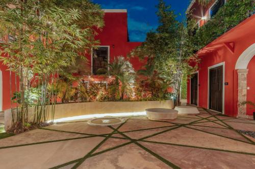 Zahrada ubytování Hotel HO Merida