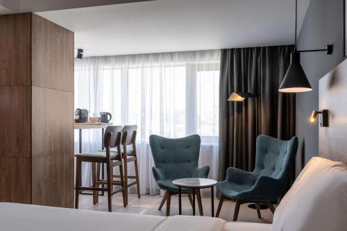 Ruang duduk di Radisson Hotel Baku