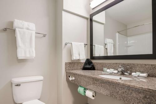 Koupelna v ubytování Best Western NSU Inn