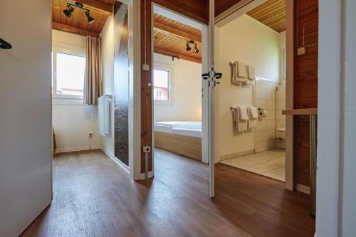Koupelna v ubytování Blockhaus im Ostseeresort Dampland