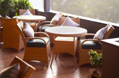 Zona de estar de Sai Maa Hotel & Residency