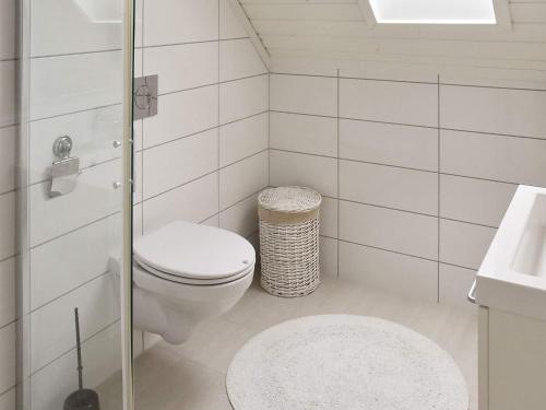 Koupelna v ubytování Holiday home Gursken