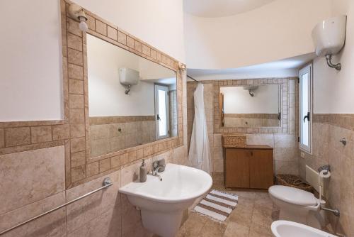 A bathroom at Villa Patrizia