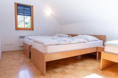 Cama ou camas em um quarto em House Parabola