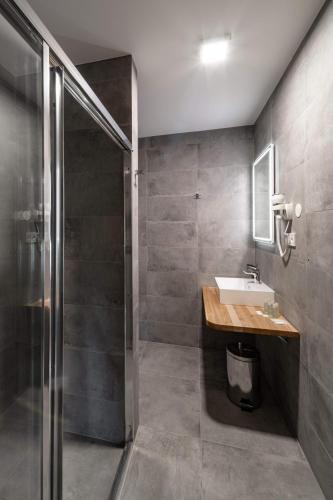 Koupelna v ubytování Wellness aparthotel Martiňák