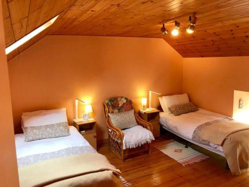 Krevet ili kreveti u jedinici u okviru objekta Dan Rua's Cottage