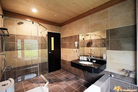 Koupelna v ubytování Cai Feng B&B