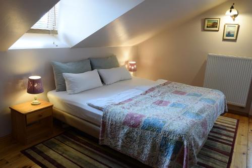 Katil atau katil-katil dalam bilik di Guest House Wiejska Sielanka
