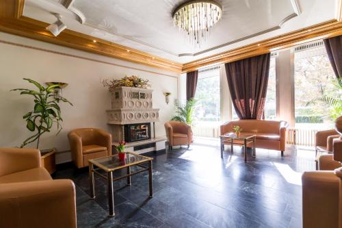 Posezení v ubytování Tagungshotel Höchster Hof