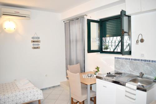 Posezení v ubytování Twin Love Apartment