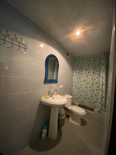 Kupatilo u objektu Hostel DIA