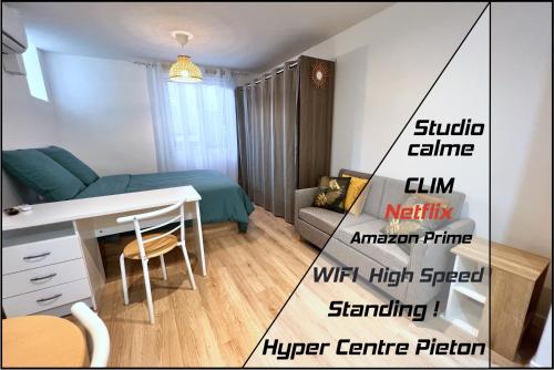 Foto de la galería de Appartements calmes - Standing - Hypercentre - CLIM - WIFI - Netflix en Montpellier