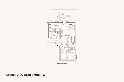 a floor plan of the grampians barnaby at Ferienhof Homann Sauerland in Brilon
