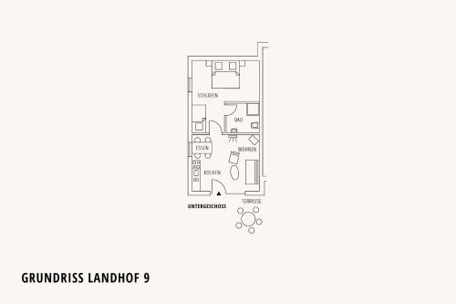 a floor plan of the grampians lumberjack floor plan at Ferienhof Homann Sauerland in Brilon