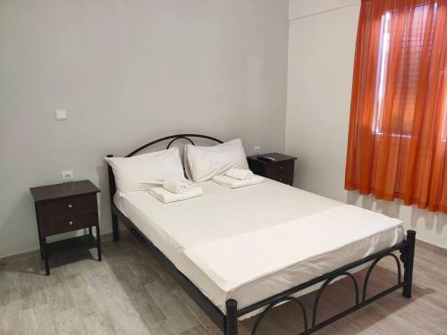 Postelja oz. postelje v sobi nastanitve Panos Apartment Kanoni Corfu