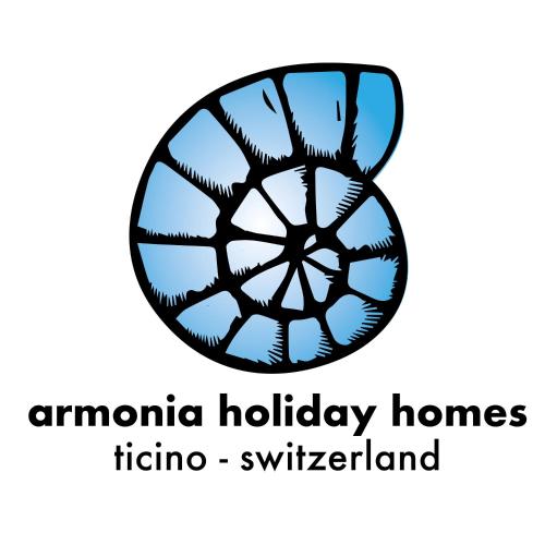 un logotipo para las casas emporia tito switzerland en Cà Armonia Luminoso apt con vista panoramica, en Mergoscia