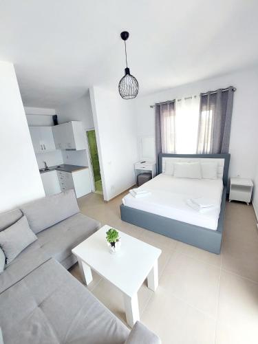 Llit o llits en una habitació de Vila Makla