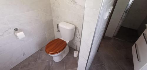 Koupelna v ubytování Chata - Sázava