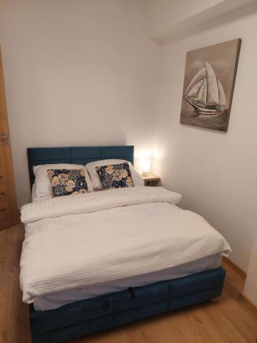 Postel nebo postele na pokoji v ubytování Apartamenty Vulcan