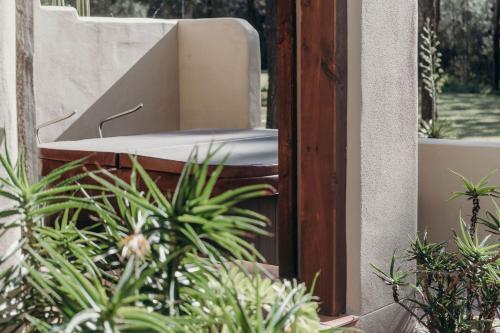Jardín al aire libre en Casa La Vina Pokolbin - Romantic Villas with Outdoor Hot Tubs and Fireplaces