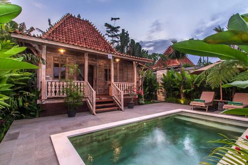 Aswanaya Villas Ubud — Pool view
