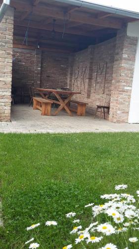 Zahrada ubytování Chalupa Brod nad Dyjí
