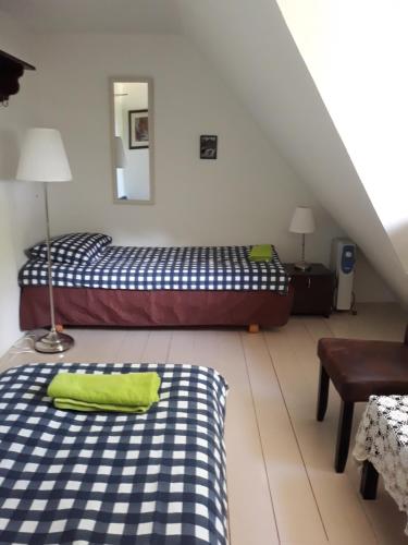 Postel nebo postele na pokoji v ubytování Luigeranna B&B