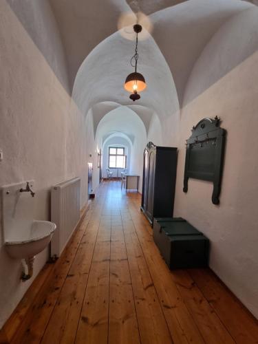 Koupelna v ubytování Hotel im Stift Neuberg