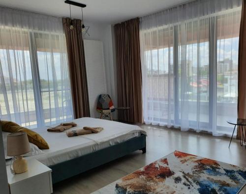 Llit o llits en una habitació de Studio Mady