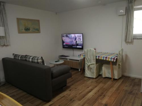 Μια τηλεόραση ή/και κέντρο ψυχαγωγίας στο 21a Comfortable Studio