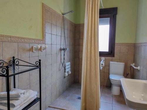 Ванная комната в Las Aliagas Apartamentos Rurales