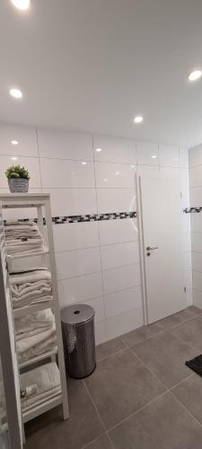 Koupelna v ubytování Adessa Apartment