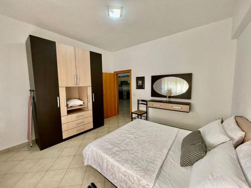 Ένα ή περισσότερα κρεβάτια σε δωμάτιο στο Apartment Orik