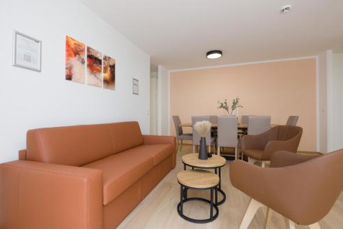 Posezení v ubytování Yourapartment Theresien