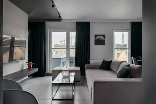 Posedenie v ubytovaní Niegaleria Apartament