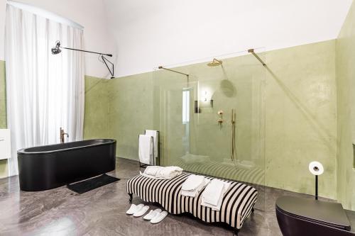 A bathroom at Dimora Bormioli