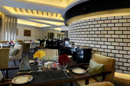 Ruang duduk di Grand Margherita Hotel