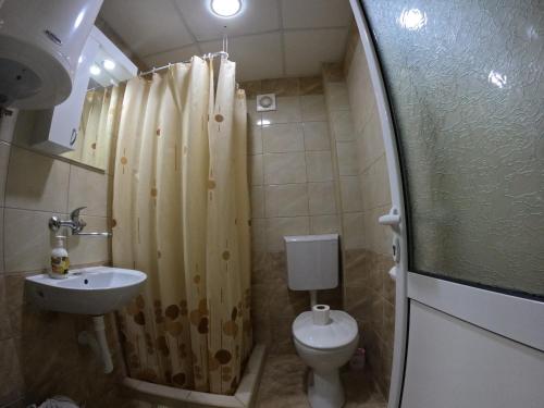 Kupatilo u objektu Apartmani Stevanović