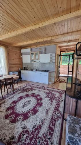 Küche/Küchenzeile in der Unterkunft Guest House Okropilauri