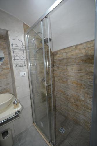 Koupelna v ubytování A Casa di Giò