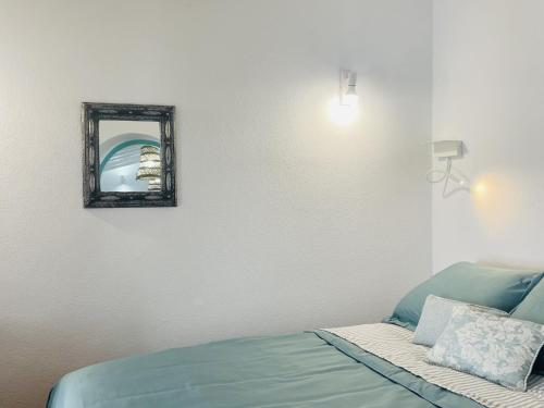Posteľ alebo postele v izbe v ubytovaní Apartamento ALAZUL Campillo