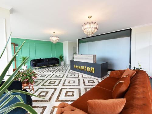 Χώρος καθιστικού στο ASYA RESİDENCE OTEL